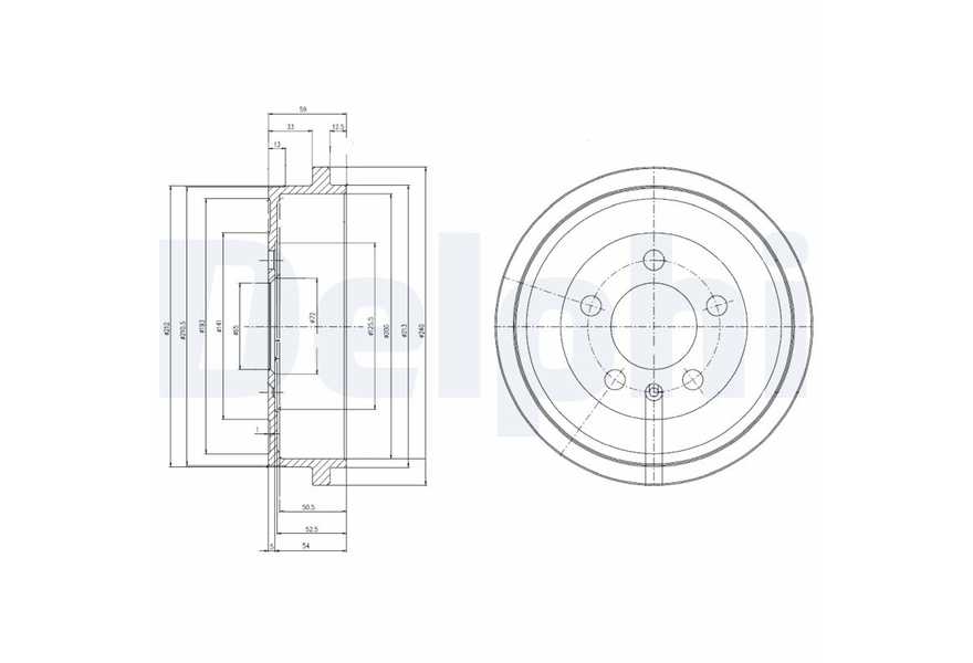 Delphi Remtrommel-0