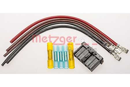 Metzger Kit repar. cables, ventil. calef. habitáculo (precal. motor) GREENPARTS-0