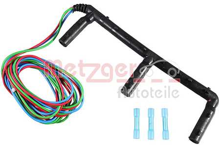 Metzger Kit de reparación de cables, bujía de precalentamiento-0