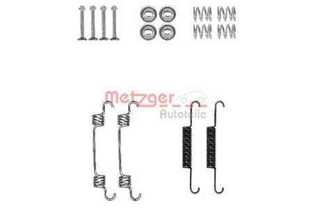 Metzger Kit accessori, Ganasce freno stazionamento-0