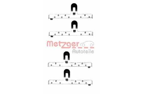 Metzger Kit de accesorios, pastillas de frenos-0