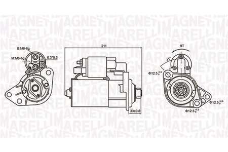 Magneti Marelli Startmotor / Starter-0