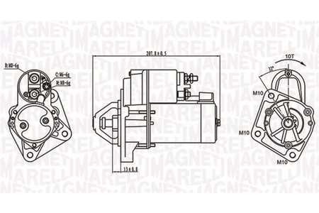 Magneti Marelli Startmotor / Starter-0