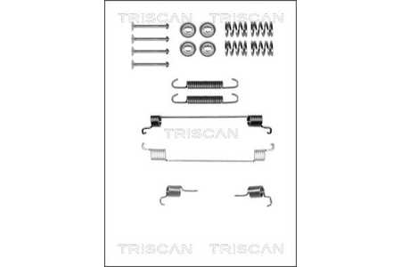 Triscan Kit accessori, Ganasce freno-0