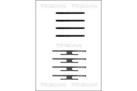 Triscan Accessoireset, schijfremblok-0