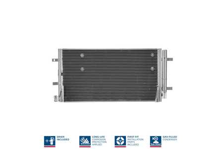 Nissens Condensor, airconditioning ** FIRST FIT **-0