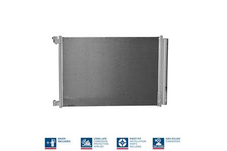 Nissens Condensor, airconditioning ** FIRST FIT **-0