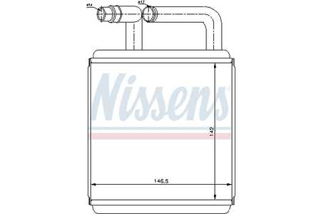 Nissens Kachelradiateur, interieurverwarming-0
