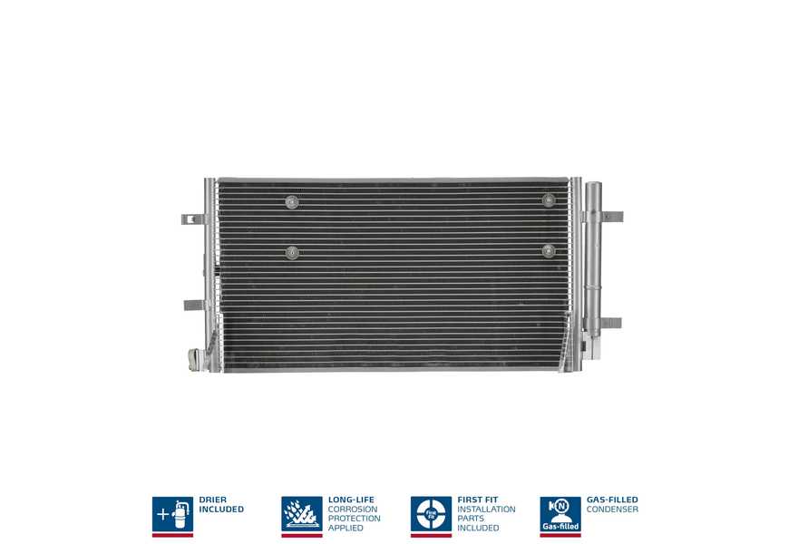 Nissens Condensor, airconditioning ** FIRST FIT **-0