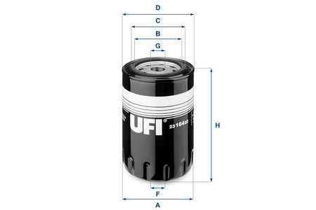 UFI Filtro olio-0