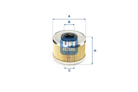 UFI Filtro carburante-0