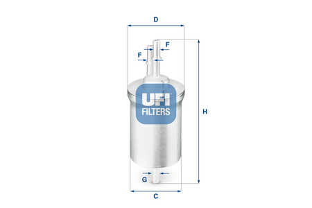 UFI Brandstoffilter-0