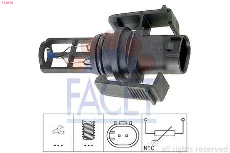 Facet Ansauglufttemperatur-Sensor,  Made in Italy - OE Equivalent-0