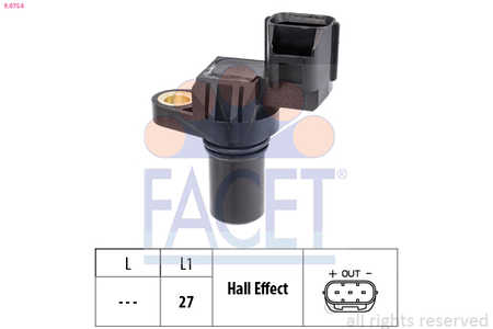 Facet Drehzahlsensor, Automatikgetriebe Made in Italy - OE Equivalent-0