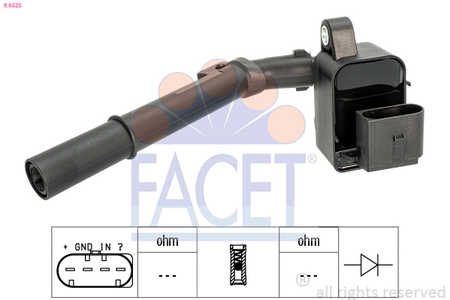 Facet Bobine Made in Italy - OE Equivalent-0