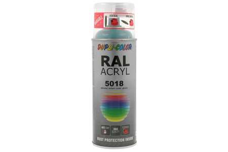 Dupli Color RAL-Lack RAL ACRYL RAL 5018 türkisblau glänzend 400 ml-0