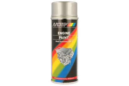 Motip Vernice per motore/silenziatore Engine Paint aluminium 400 ml-0