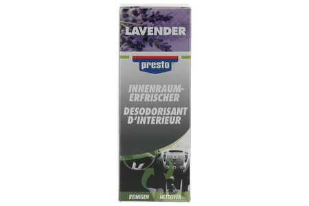 Presto Desinfectante/purificador aire acondicionado Interior Refresher Lavender 150 ml-0