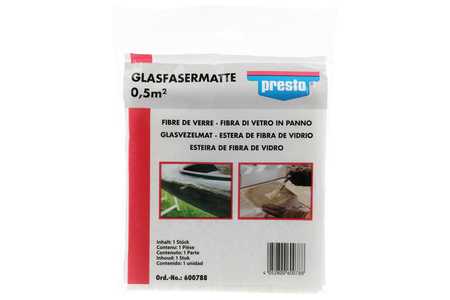 Presto Stucco per fibra di vetro Glas fibre mat 0,5 qm-0