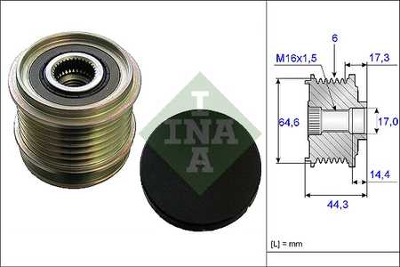 Schaeffler INA Dispositivo ruota libera alternatore-0