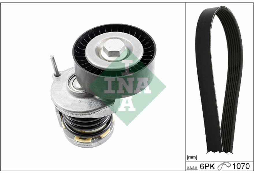 Schaeffler INA Poly V-riem set-0