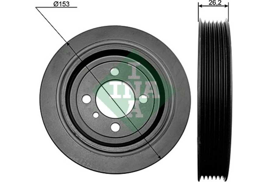 Schaeffler INA Poulie, vilebrequin-0