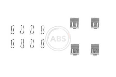 A.B.S. Kit de accesorios, pastillas de frenos-0