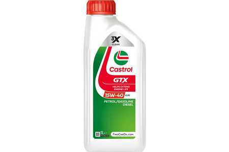 Castrol Motoröl Castrol GTX 15W-40 A3/B3-0