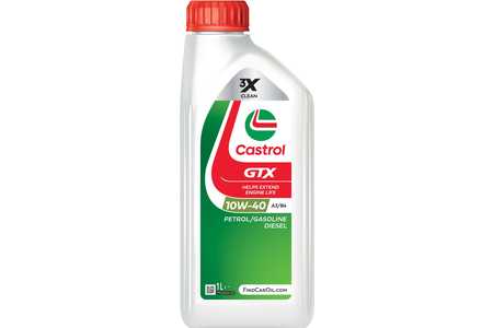 Castrol Motoröl Castrol GTX 10W-40 A3/B4-0