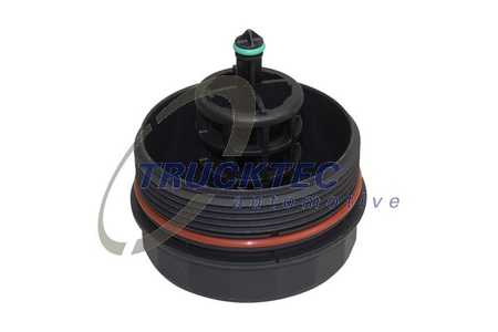 TRUCKTEC AUTOMOTIVE Cubierta, caja filtro de aceite-0