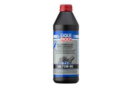 Liqui Moly Versnellingsbakolie Vollsynthetisches Hypoid Getriebeöl (GL4/5) 75W-90-0
