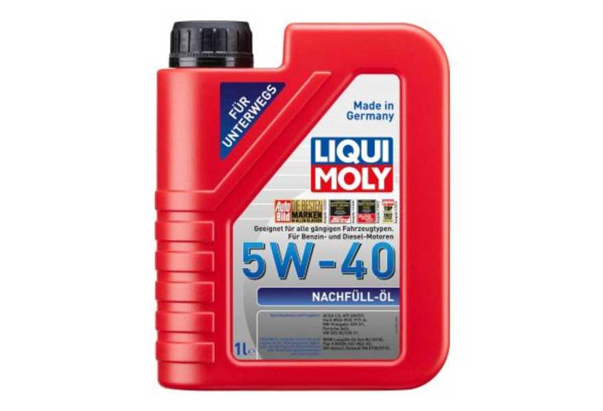 Liqui Moly Motoröl Nachfüll-Öl 5W-40-0