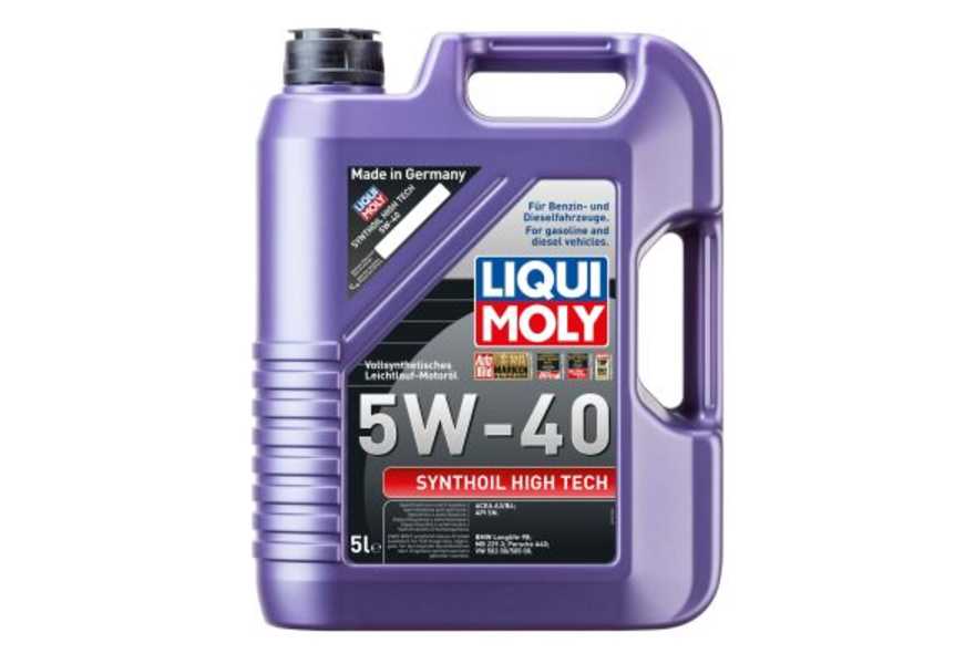 Liqui Moly Motoröl Synthoil High Tech 5W-40-0