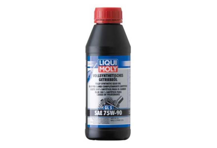 Liqui Moly Schaltgetriebeöl Vollsynthetisches Getriebeöl (GL5) SAE 75W-90-0