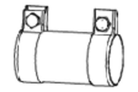 Dinex Conectores de tubos, sistema de escape-0