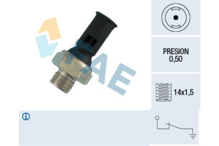 FAE Interruptor de control de la presión de aceite-0