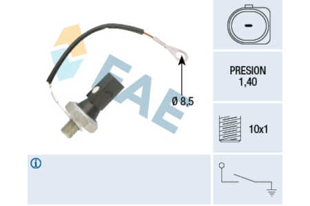 FAE Interruptor de control de la presión de aceite-0
