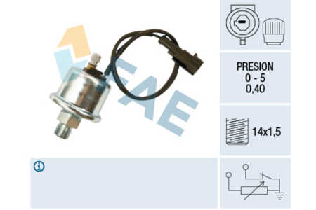 FAE Sensor, presión de aceite-0
