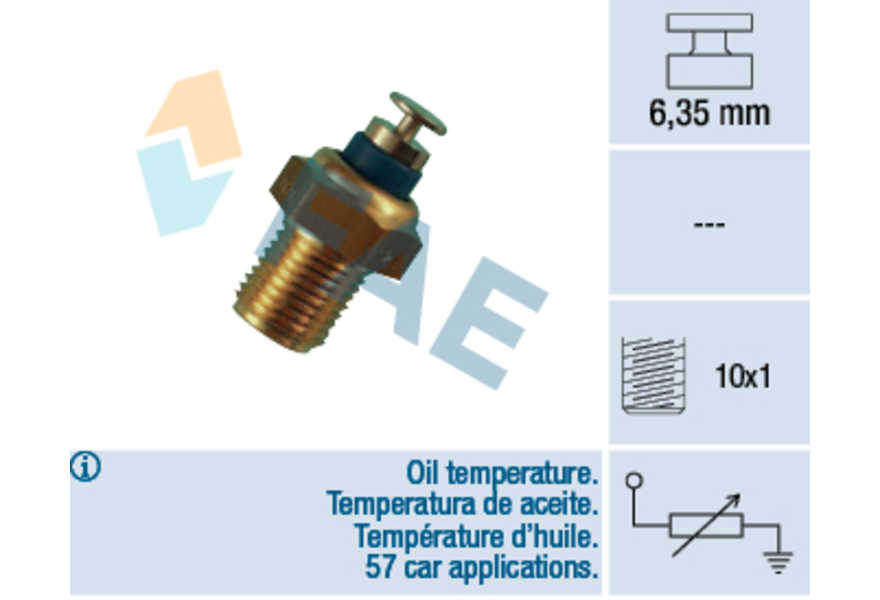 FAE Sensor, temperatura del aceite-0