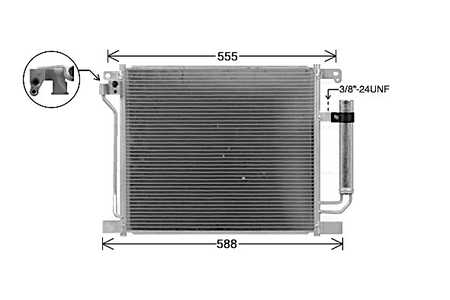 AVA QUALITY COOLING Condensatore, Climatizzatore-0