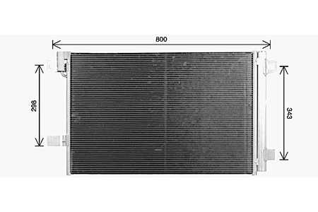 AVA QUALITY COOLING Condensor, airconditioning-0