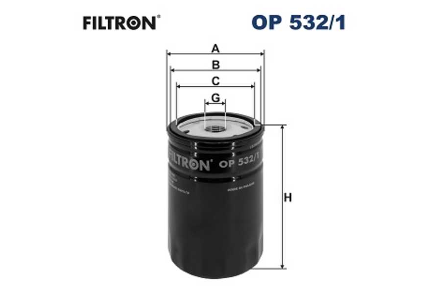 Filtron Filtro de aceite-0
