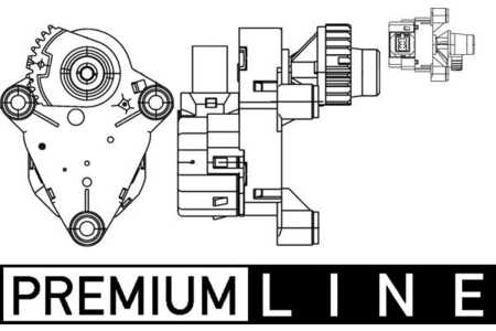 Mahle Elemento de reglaje, válvula mezcladora BEHR *** PREMIUM LINE ***-0