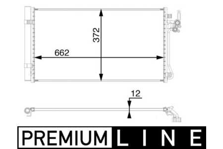 Mahle Condenseur, climatisation BEHR *** PREMIUM LINE ***-0