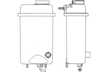 Mahle Kühlmittel-Ausgleichsbehälter BEHR-0