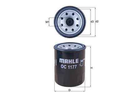 Mahle Filtro olio-0