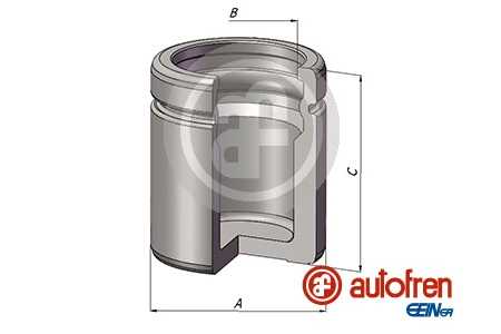 étrier Autofren Seinsa d025507 Piston