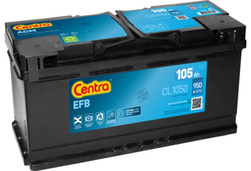 CENTRA Batterie, Starterbatterie, Akkumulator CENTRA AGM-0
