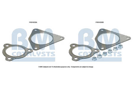 BM Catalysts Kit montaggio, Catalizzatore-0