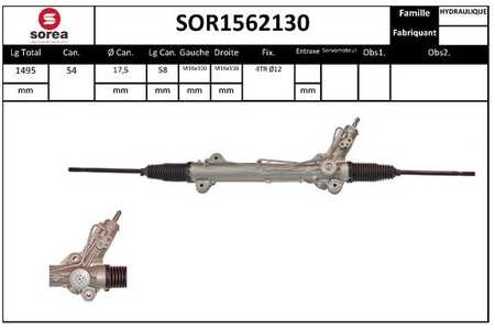 SNRA Lenkgetriebe (mit und ohne Servolenkung)-0